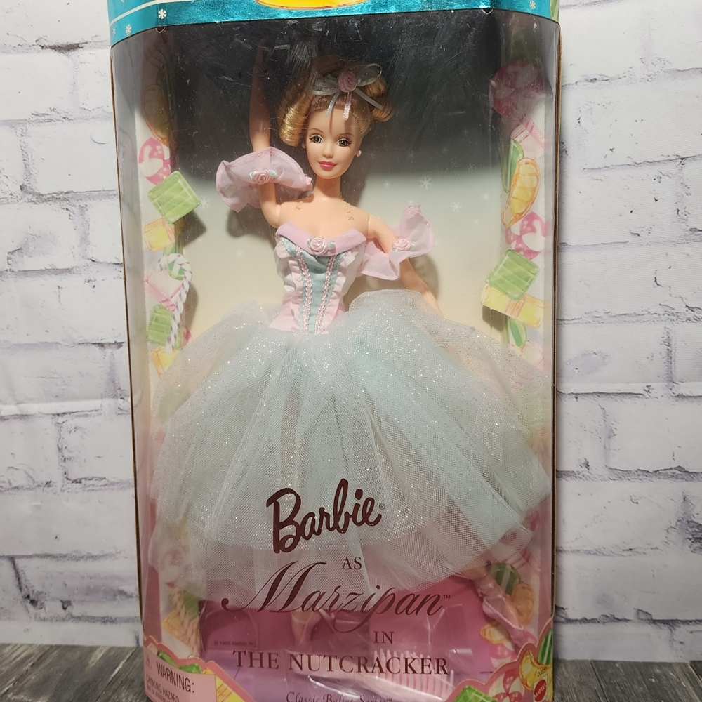 Vintage Barbie Collector Doll Marzipan from The Nutcracker Ballet NIB Mattel 90s